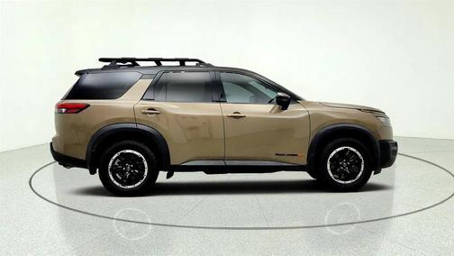 Baja Storm/Super Black Roof 2024 Nissan Pathfinder Rock Creek 4WD