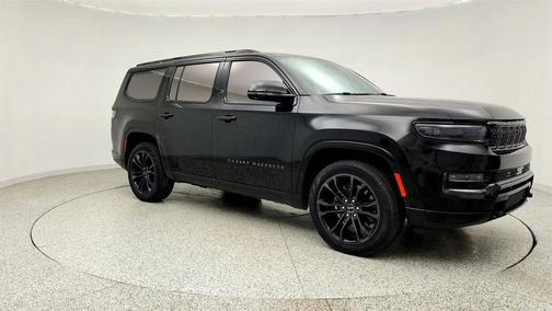 Diamond Black Crystal Pearlcoat 2024 Jeep Grand Wagoneer Series III Obsidian 4x4