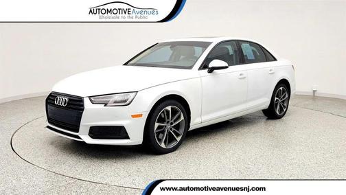 Glacier White Metallic 2019 Audi A4 40 Titanium Premium