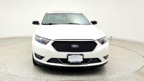 WHITE PLATINUM MET TRI-COAT 2018 Ford Taurus SHO