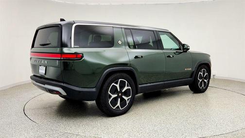 Forest Green 2024 Rivian R1S Adventure Quad Motor Large Pack