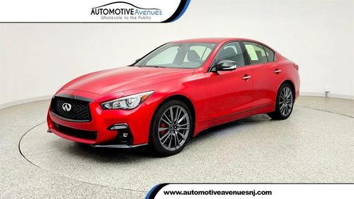 Dynamic Sunstone Red 2022 INFINITI Q50 3.0t RED SPORT 400