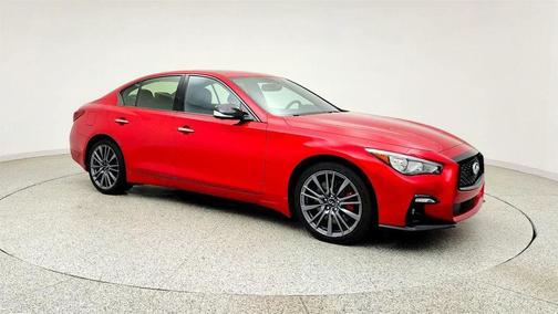 Dynamic Sunstone Red 2022 INFINITI Q50 3.0t RED SPORT 400