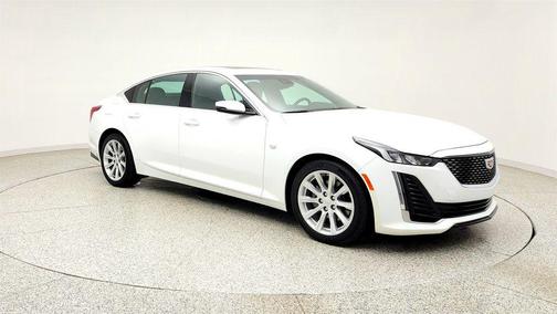 Summit White 2023 Cadillac CT5 Luxury