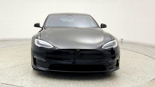 Solid Black 2021 Tesla Model S Plaid
