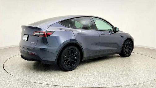 Midnight Silver Metallic 2023 Tesla Model Y Long Range AWD w/ Full Self-Driving, 20'' Wheels, B&W Interior