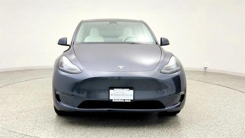 Midnight Silver Metallic 2023 Tesla Model Y Long Range AWD w/ Full Self-Driving, 20'' Wheels, B&W Interior