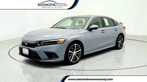 Sonic Gray Pearl 2022 Honda Civic Touring