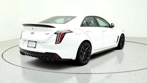 Summit White 2024 Cadillac CT4-V 4dr Sedan Blackwing