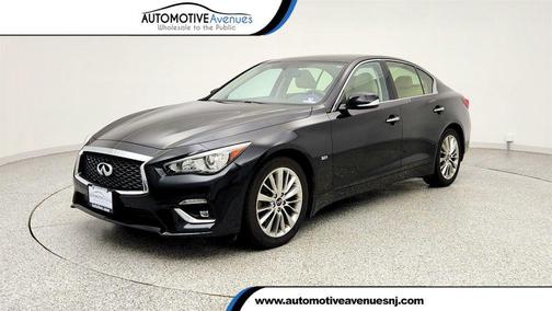 Black Obsidian 2019 INFINITI Q50 3.0t LUXE