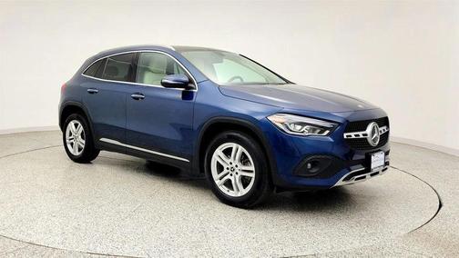Denim Blue Metallic 2021 Mercedes-Benz GLA 250 Base 4MATIC