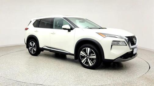 Pearl White Tricoat 2021 Nissan Rogue SL