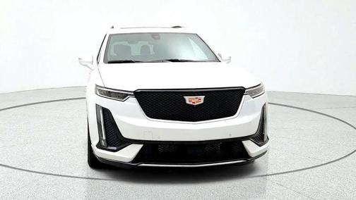 Crystal White Tricoat 2024 Cadillac XT6 Sport AWD