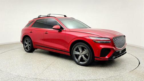 Mauna Red 2023 Genesis GV70 3.5T AWD Sport