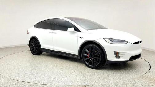 Pearl White Multi-Coat 2020 Tesla Model X Performance Dual Motor All-Wheel Drive