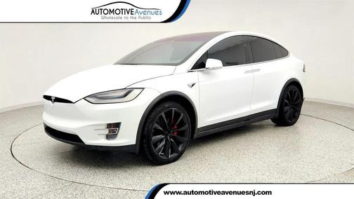 Pearl White Multi-Coat 2020 Tesla Model X Performance Dual Motor All-Wheel Drive