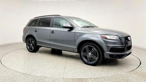 Graphite Gray Metallic 2015 Audi Q7 3.0T S line Prestige
