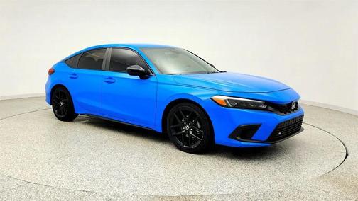 Boost Blue Pearl 2023 Honda Civic Sport