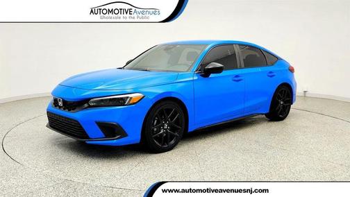 Boost Blue Pearl 2023 Honda Civic Sport