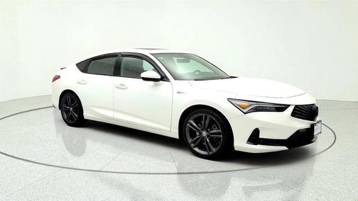 Platinum White Pearl 2023 Acura Integra A-SPEC