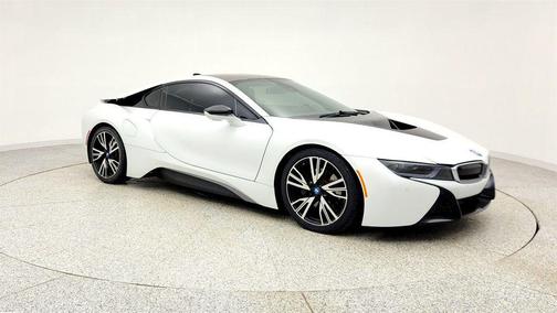 Crystal White Pearl Metallic w/Frozen Gray Accent 2015 BMW i8