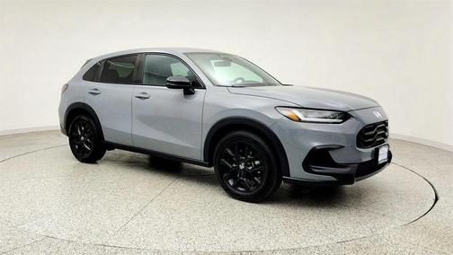 Urban Gray Pearl 2024 Honda HR-V Sport AWD CVT