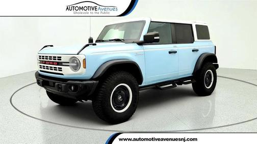 ROBIN'S EGG BLUE 2023 Ford Bronco Heritage Limited Edition