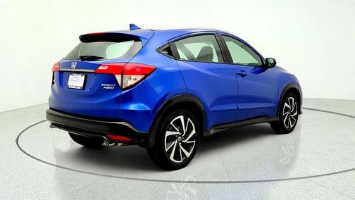 Aegean Blue Metallic 2019 Honda HR-V Sport