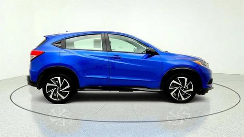 Aegean Blue Metallic 2019 Honda HR-V Sport