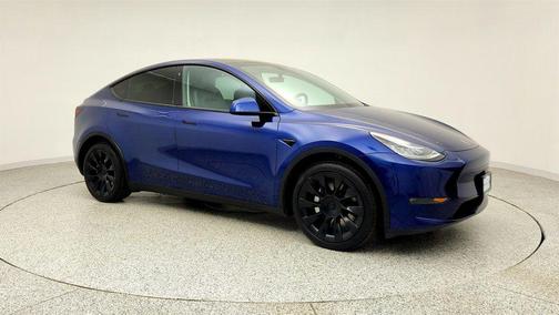 Deep Blue Metallic 2023 Tesla Model Y Long Range Dual Motor All-Wheel Drive