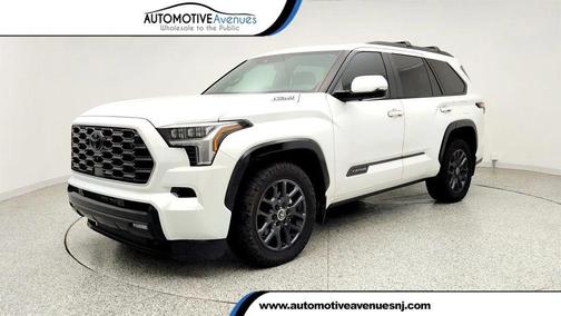 Wind Chill Pearl 2024 Toyota Sequoia Platinum