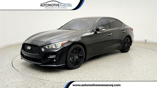 Black Obsidian 2023 INFINITI Q50 3.0t SENSORY