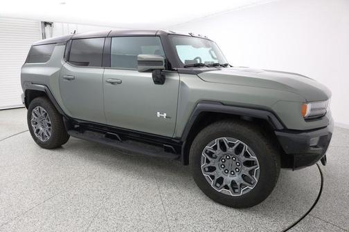 Moonshot Green Matte 2024 GMC HUMMER EV SUV Edition 1