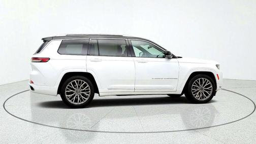 Bright White Clearcoat 2021 Jeep Grand Cherokee L Summit Reserve