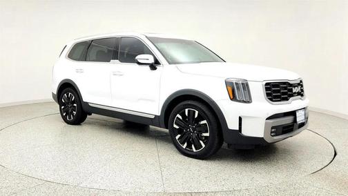 Glacial White Pearl 2023 Kia Telluride SX