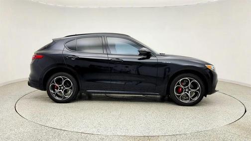 Vulcano Black Metallic 2023 Alfa Romeo Stelvio Veloce AWD