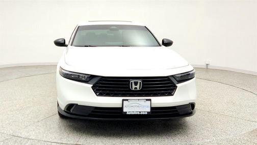 Platinum White Pearl 2023 Honda Accord Hybrid Sport-L