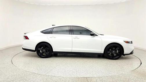 Platinum White Pearl 2023 Honda Accord Hybrid Sport-L