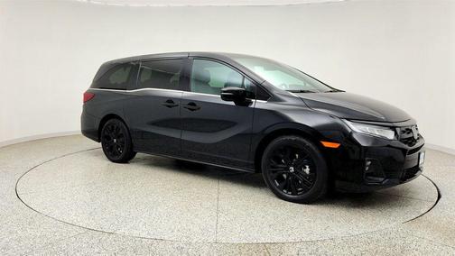 Crystal Black Pearl 2025 Honda Odyssey Sport-L