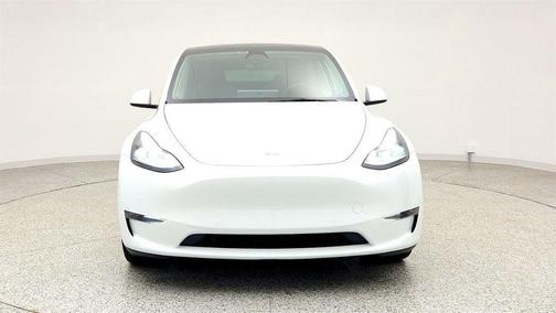 Pearl White Multi-Coat 2022 Tesla Model Y Long Range Dual Motor All-Wheel Drive