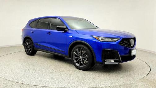 Apex Blue Pearl 2025 Acura MDX A-SPEC