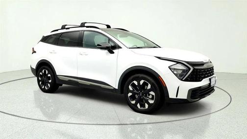 Glacial White Pearl 2023 Kia Sportage X-Line