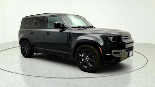 Santorini Black Metallic 2023 Land Rover Defender 110 X-Dynamic SE