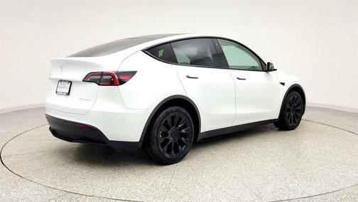 Pearl White Multi-Coat 2023 Tesla Model Y Long Range AWD w/ 20'' Induction Wheels & Acceleration Boost