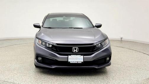 Modern Steel Metallic 2021 Honda Civic Sport