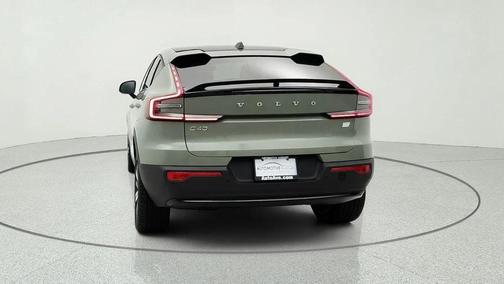 Sage Green Metallic 2023 Volvo C40 Recharge Pure Electric Twin Plus