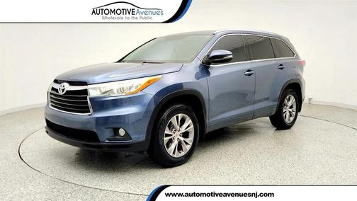 Shoreline Blue Pearl 2015 Toyota Highlander XLE