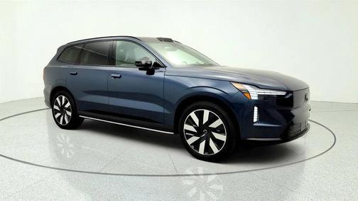 Denim Blue Metallic 2025 Volvo EX90 Ultra, Twin Motor Performance, Fully electric, 6 Seats
