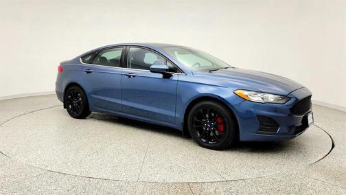 BLUE METALLIC 2019 Ford Fusion Hybrid SE