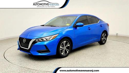 Electric Blue Metallic 2021 Nissan Sentra SV